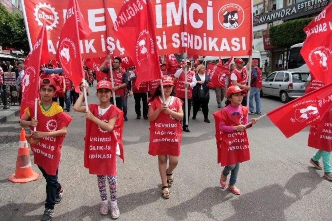 Adana&rsquo;da 1 Mayıs Kutlaması