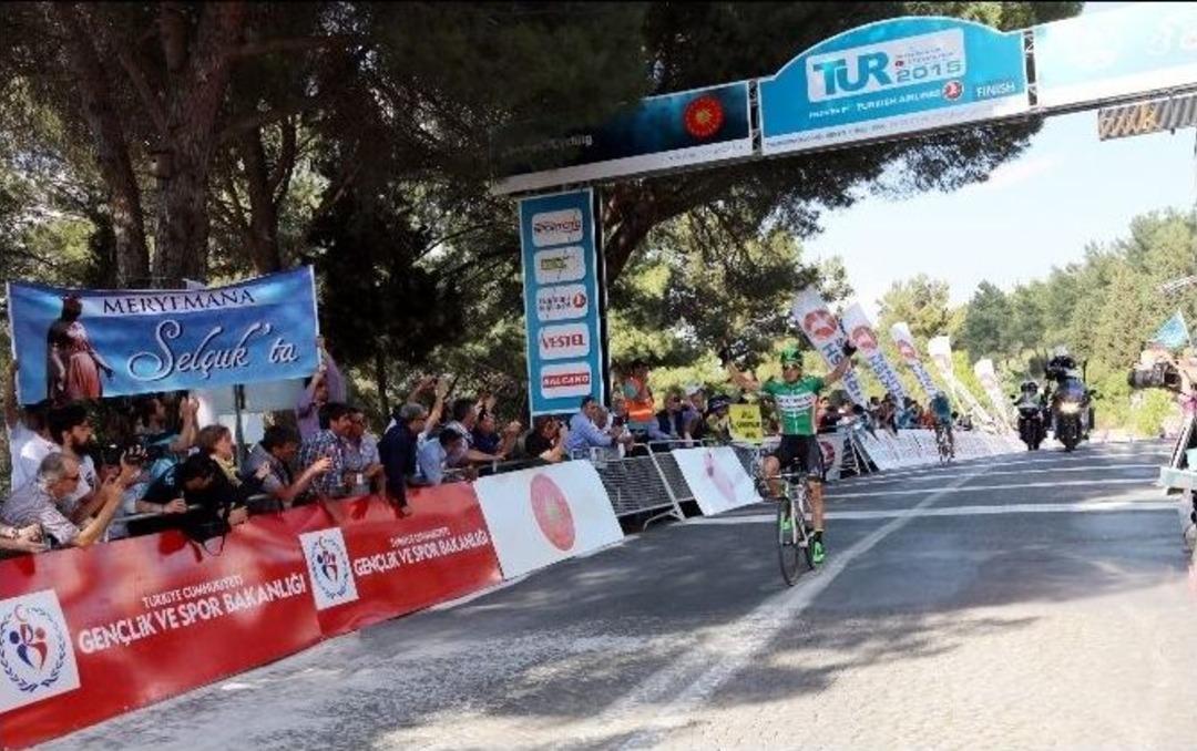 51. Cumhurbaşkanlığı T&uuml;rkiye Bisiklet Turu&rsquo;nun 6. Etabı Meryemana&rsquo;da Sonlandı