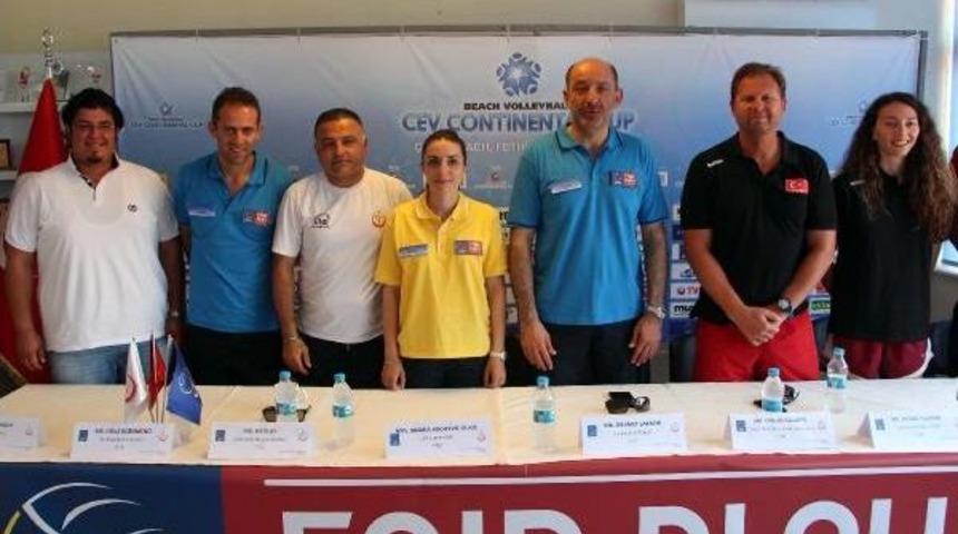 Plaj Voleybolu Avrupa Elemeleri 3. Turu Fethiye&rsquo;De Başlıyor