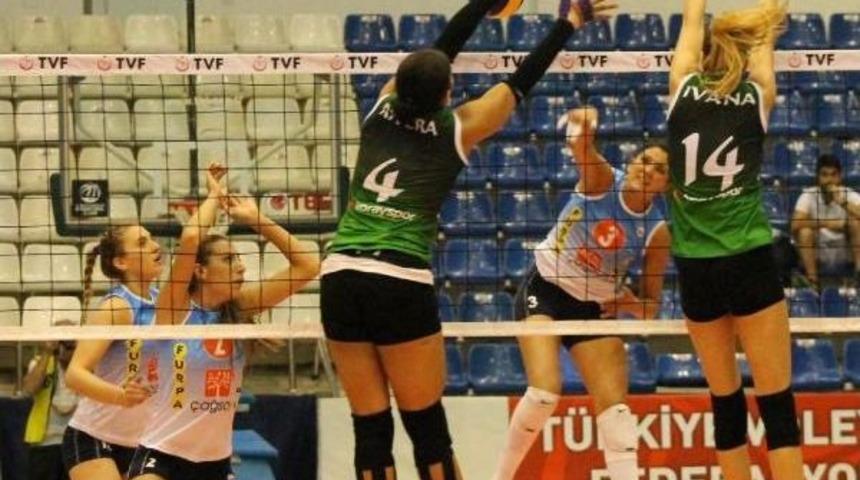 Bursa B&uuml;y&uuml;kşehir Belediyespor- Nil&uuml;fer Belediyespor: 2-3