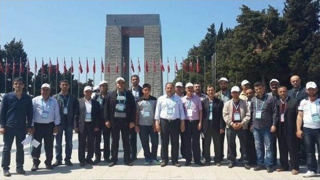 Şahinbeyli İşçiler Çanakkale’de