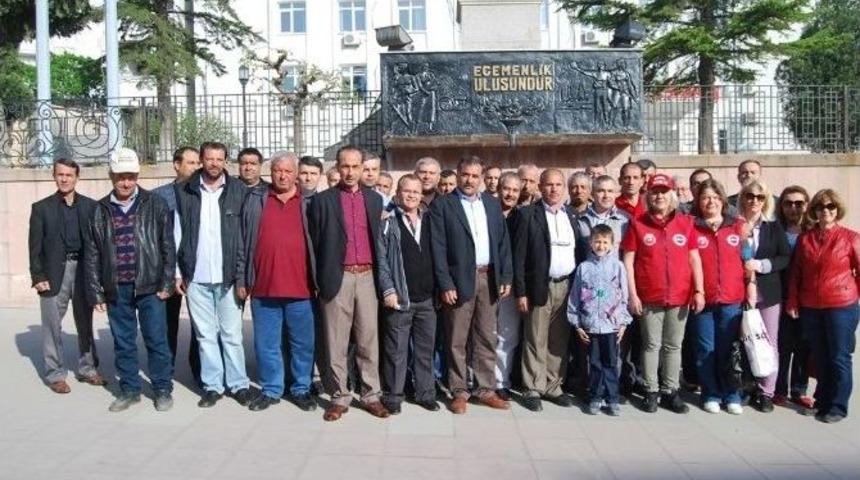 Malkara&rsquo;da 1 Mayıs Kutlandı