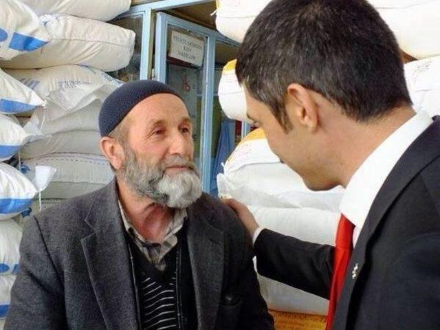 Ilıca&rsquo;da Mhp Adayı Arslan&rsquo;a B&uuml;y&uuml;k İlgi 1