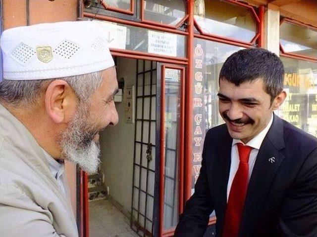 Ilıca&rsquo;da Mhp Adayı Arslan&rsquo;a B&uuml;y&uuml;k İlgi 3