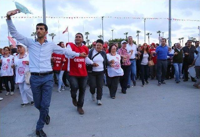 Başkan Tarhan İşçilerle El Ele 1