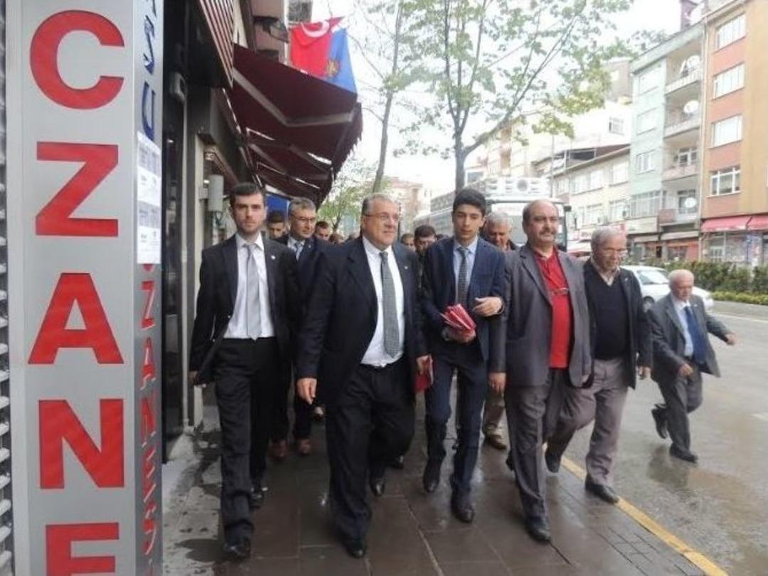 Milletvekili Adayı Şeker&rsquo;in Esnaf Ziyareti