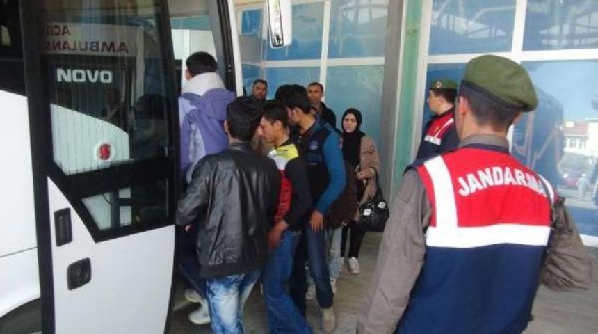 Tekirdağ&rsquo;Da 21 Ka&ccedil;ak Yakalandı