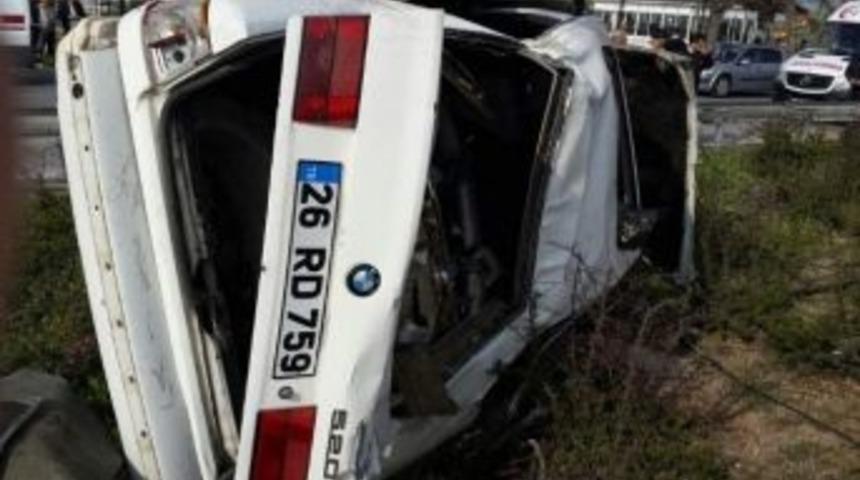 Eskişehir&rsquo;de Trafik Kazası: 1 &Ouml;l&uuml; 4 Yaralı