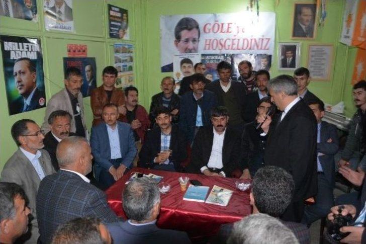 Ak Parti Ardahan Milletvekili Adayları Göle’de Partililerle Buluştu G1