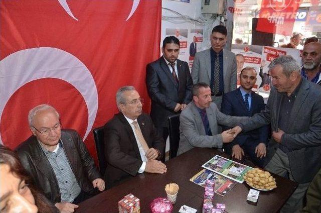 Mhp Merkezde Seçim Bürosu Açtı