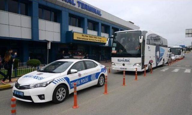 Beşiktaş, Trabzon'a Geldi