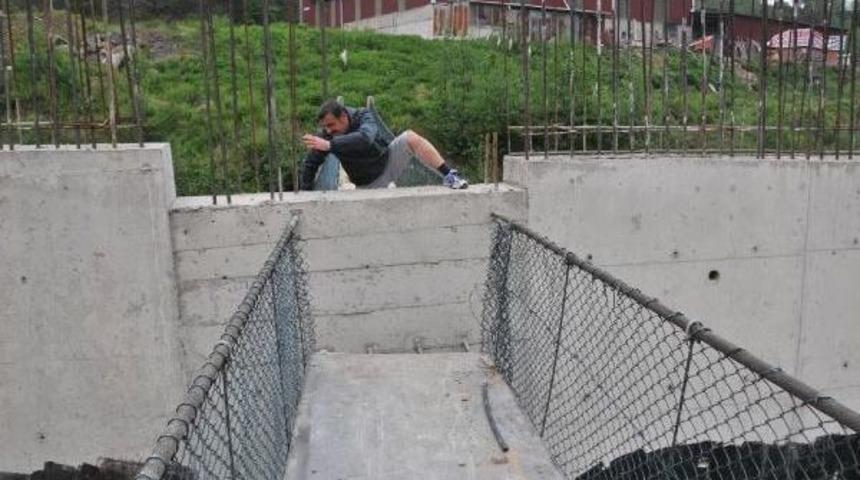 Rize&rsquo;De Fıkra Gibi Asma K&ouml;pr&uuml;