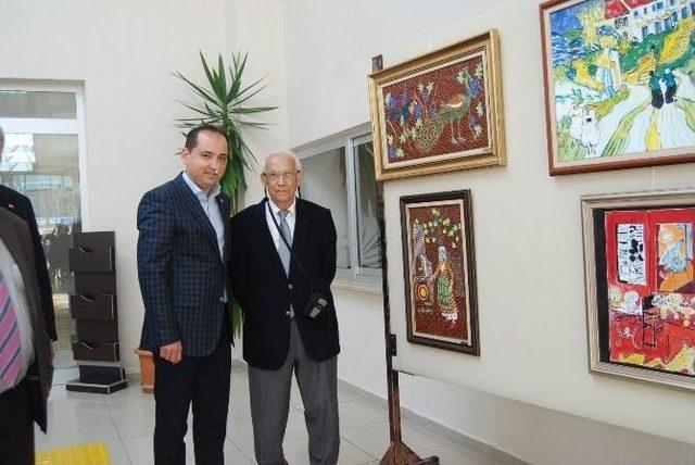 Fatsa&rsquo;da Karma Resim Sergisi A&ccedil;ıldı 1