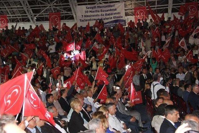 Mhp, Mersin Milletvekili Adaylarını Tanıttı