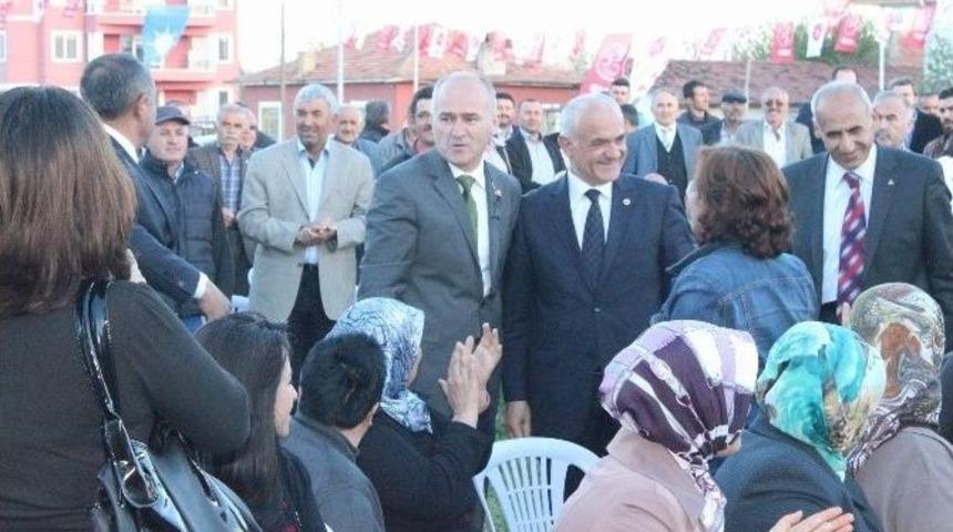 Mhp Adaylarına Davullu Zurnalı Karşılama