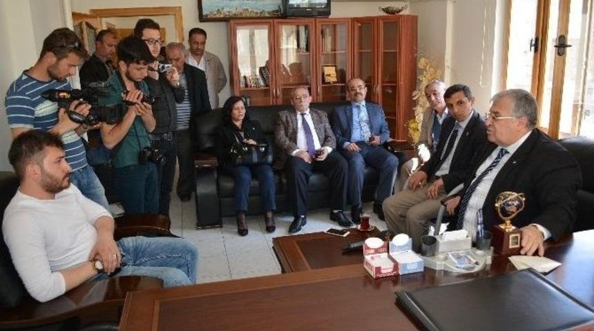 Dsp Genel Başkanı Ngc&rsquo;yi Ziyaret Etti