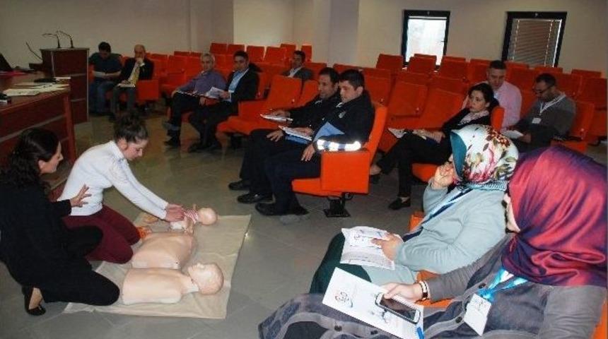 Belediye &Ccedil;alışanlarına İlk Yardım Eğitimi
