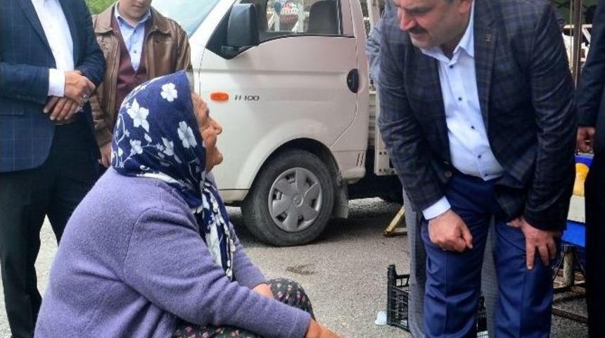 Halil Etyemez Ereğli Esnafıyla Buluştu