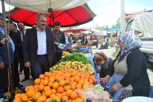 Halil Etyemez Ereğli Esnafıyla Buluştu