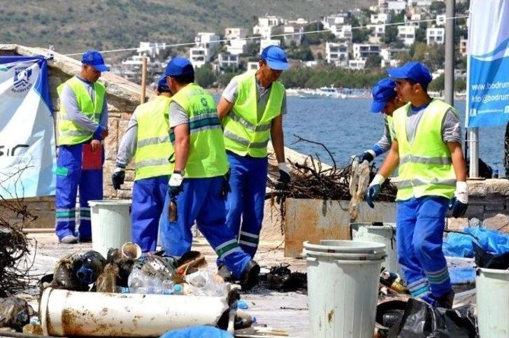 Bodrum’da Deniz Dibi Temizliği Ortakent-yahşi’de Devam Etti G2