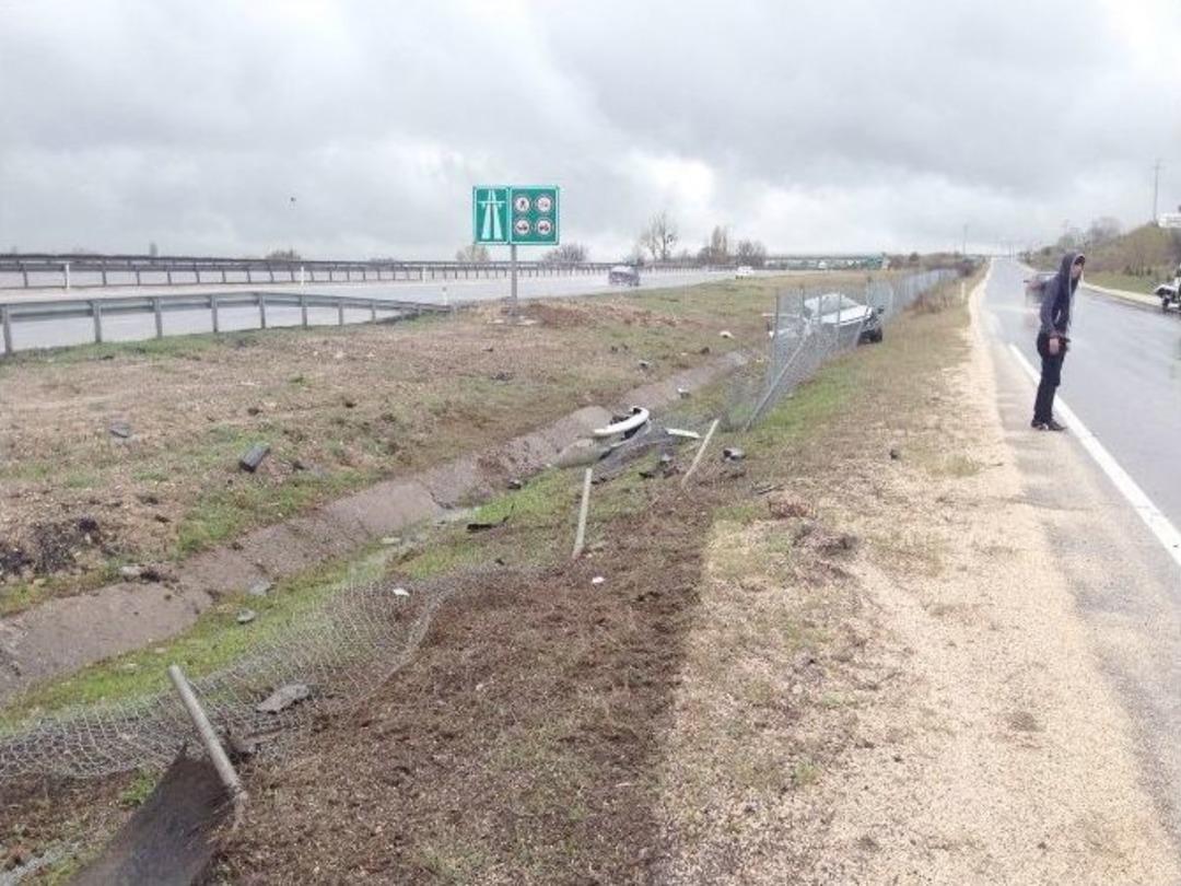 (&ouml;zel Haber) Emniyet Kemeri Hayatlarını Kurtardı