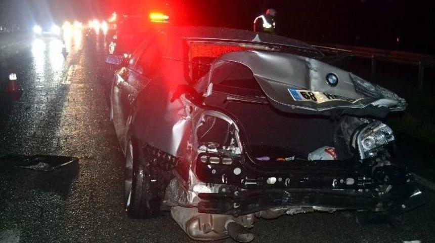 Yağmur Kazaya Yol Açtı: 5 Yaralı