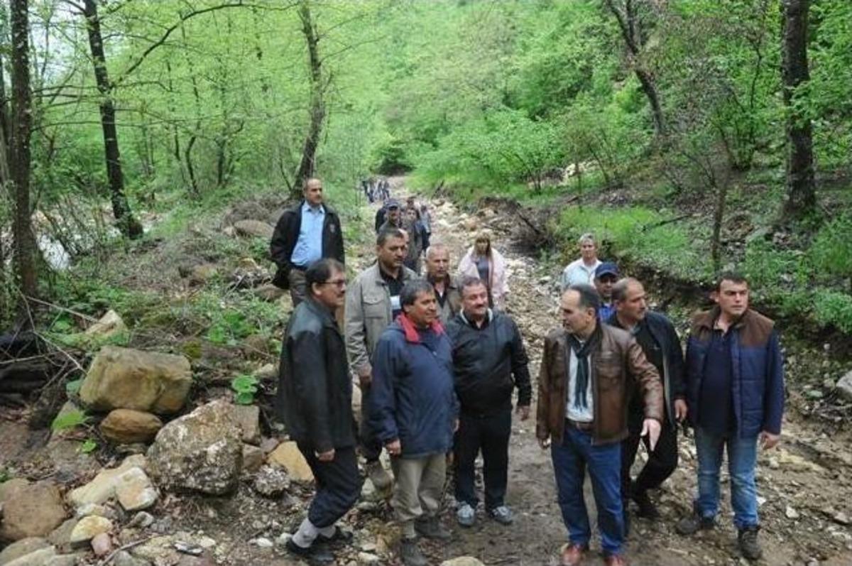 Ak&ccedil;akoca Kurug&ouml;l Kanyonunda Doğa Y&uuml;r&uuml;y&uuml;ş&uuml;