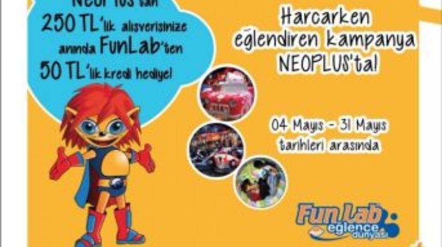 Harcarken Eğlendiren Kampanya Neoplus&rsquo;ta