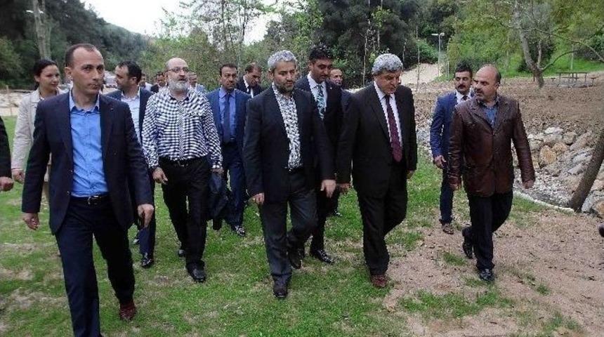 Karaosmanoğlu, Eski Bakan Erg&uuml;n İle İnceleme Yaptı