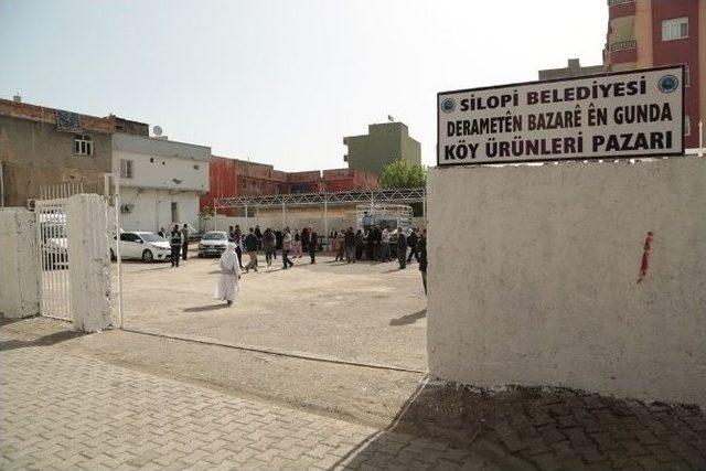 Silopi’de Köy Ürünleri Pazarı Kuruldu