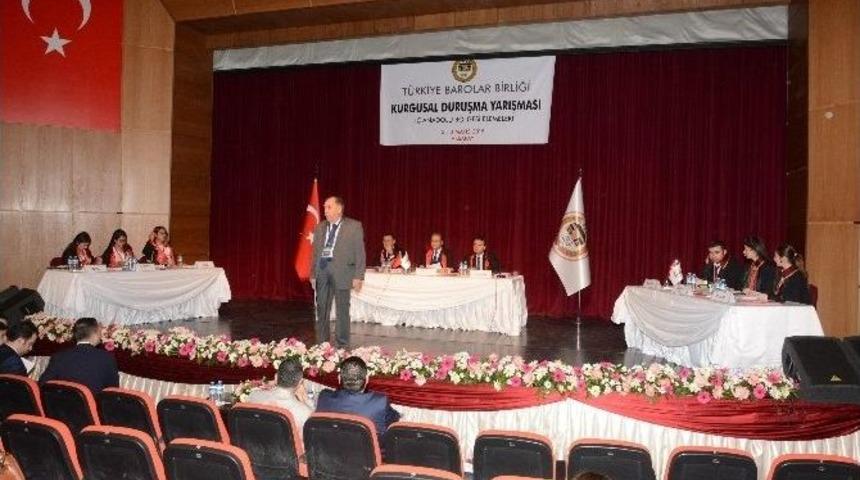 Aksaray&rsquo;da Kurgusal Duruşma Yarışması