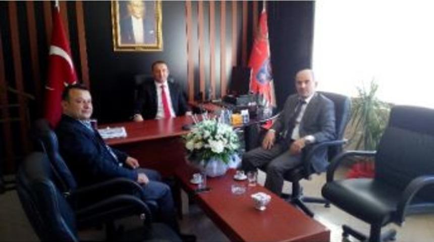 Didim Emlak&ccedil;ılar Derneğinden Emniyet M&uuml;d&uuml;r&uuml;ne Ziyaret