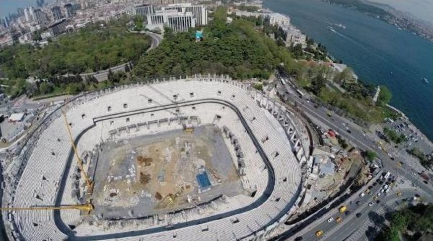 Beşiktaş'ın Stadının Kaba Inşaatı Tamamlandı