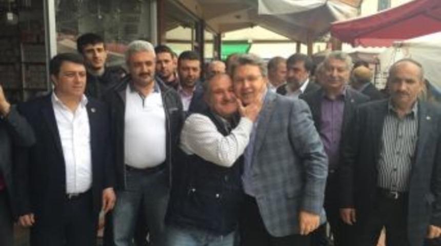 Ak Parti G&uuml;m&uuml;şhane Milletvekili Feramuz &Uuml;st&uuml;n, Se&ccedil;im Gezilerini S&uuml;rd&uuml;r&uuml;yor