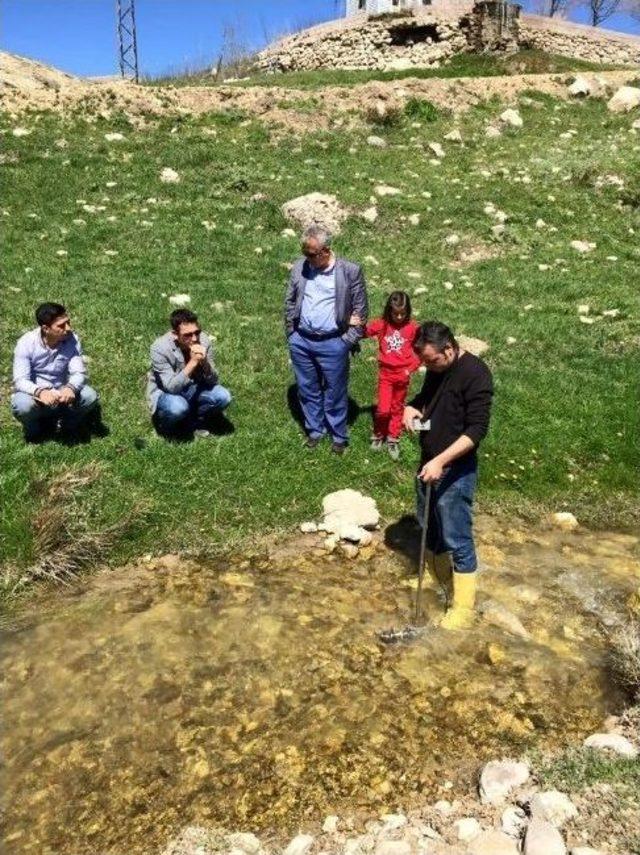 Korkuteli İmecik Yaylası’nda Suyun Debi Ölçüldü 1