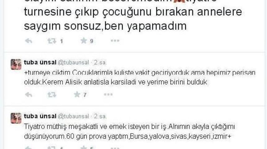 Tuba &Uuml;nsal: Hem &Ccedil;ocuk, Hem Turneyi Beceremedim