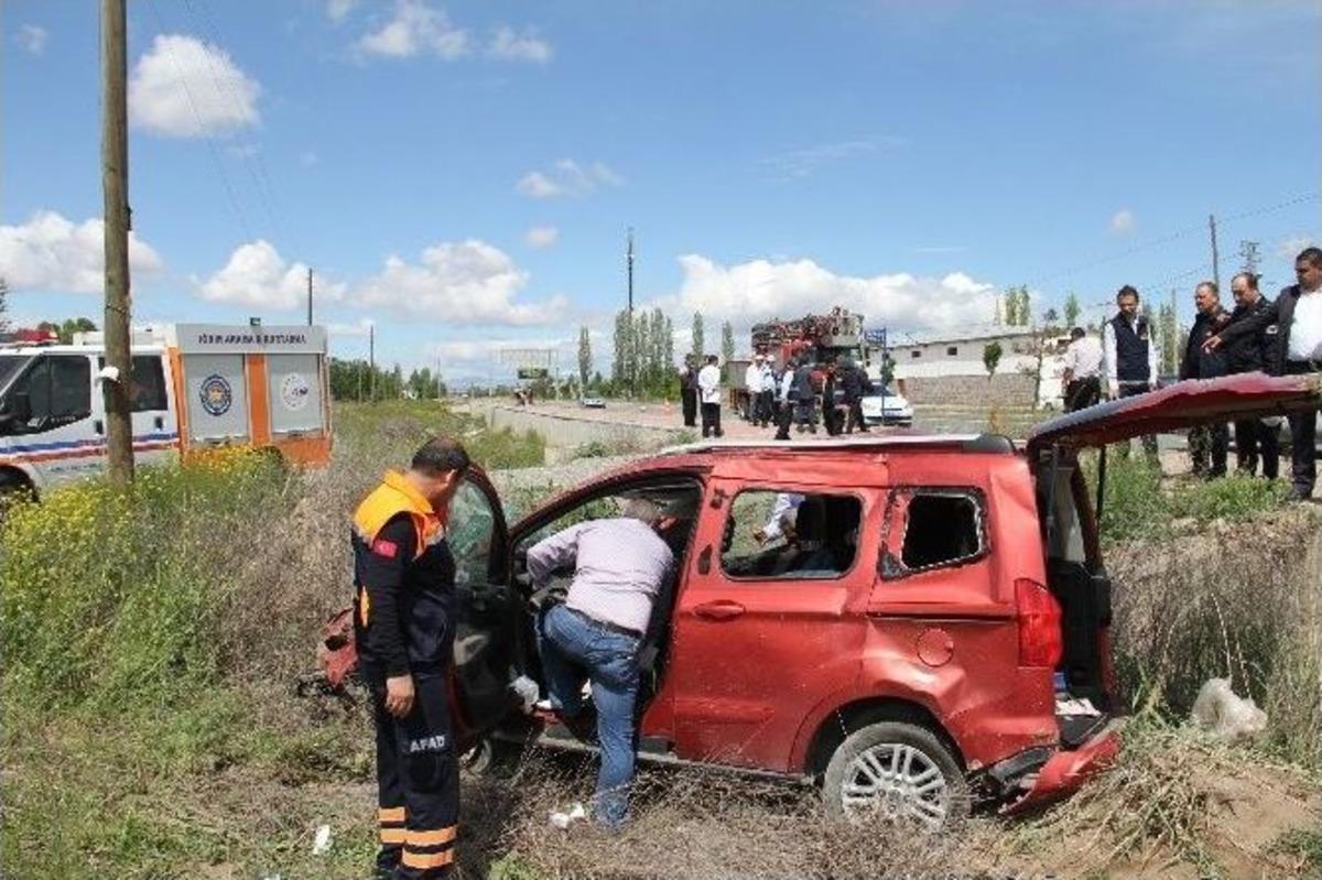 Iğdır&rsquo;da Trafik Kazası: 1 Yaralı