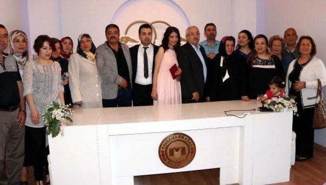 Kahramanmaraş'ta 46 Çiftten '5.5.2015' Nikahı