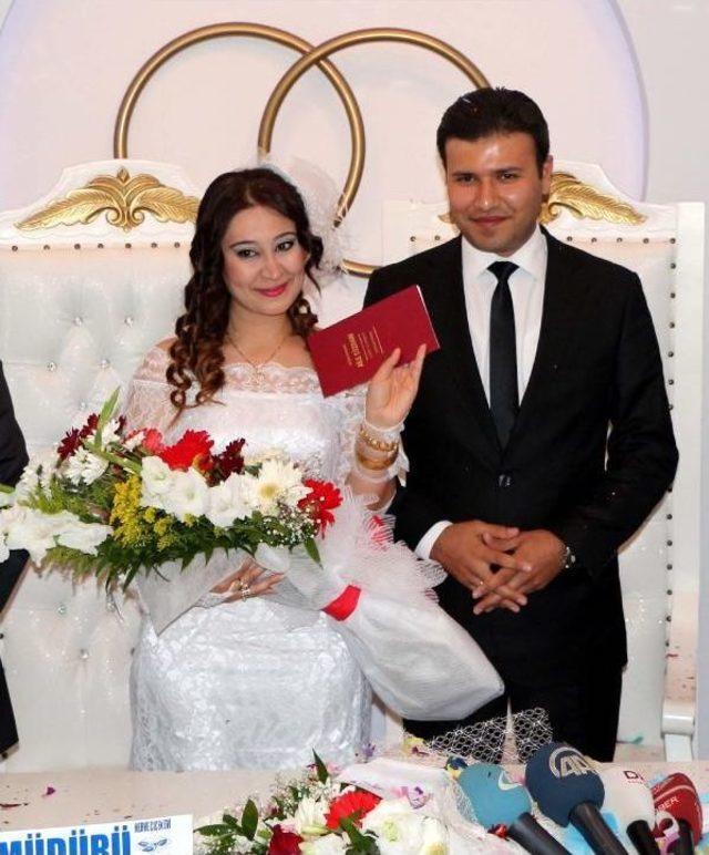Kahramanmaraş'ta 46 Çiftten '5.5.2015' Nikahı