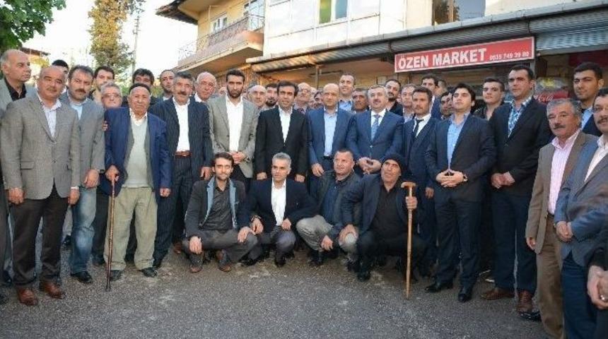 Başkan Baran, Bakan Işık Yukarı Hereke&rsquo;yi Ziyaret Etti