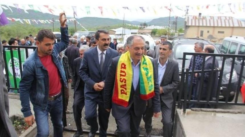 Hdp Kulp&rsquo;ta Se&ccedil;im B&uuml;rosu A&ccedil;tı