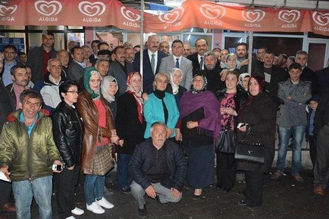 Balta, Araklı’da Muhtarlarla Bir Araya Geldi