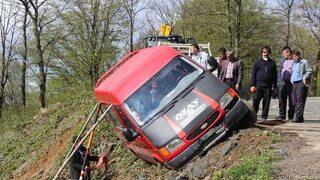 Minibüs Çamura Saplandı