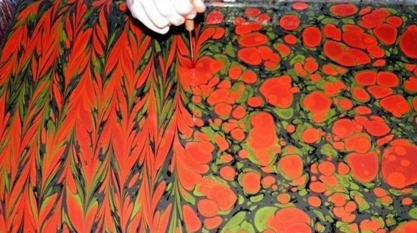 Alanya Belediyesi Ebru Kursu A&ccedil;ıyor