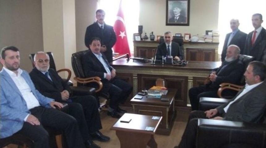 Kuran Kursu İnşaatına Destek İ&ccedil;in Rize&rsquo;ye Gittiler