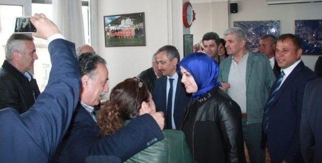 Ak Parti Milletvekili Adayları Köseoğlu Ve Tosun’dan Maçkalılar Derneği’ne Ziyaret