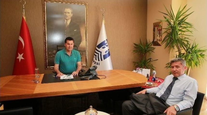 Dyp Muğla Adayo Deniz&rsquo;den Başkan Kocadon&rsquo;a Ziyaret