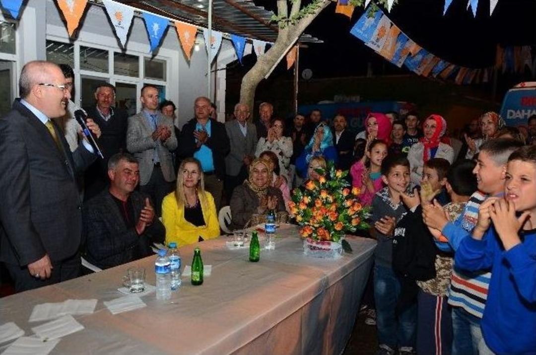 Kafaoğlu&rsquo;na K&ouml;seler Ve Ayşebacı&rsquo;da B&uuml;y&uuml;k İlgi