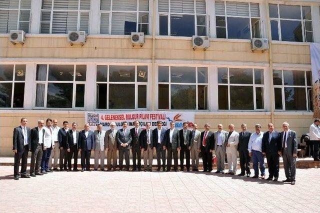 Mardin’de 4’üncü Geleneksel Bulgur Pilavı Festivali Yapıldı