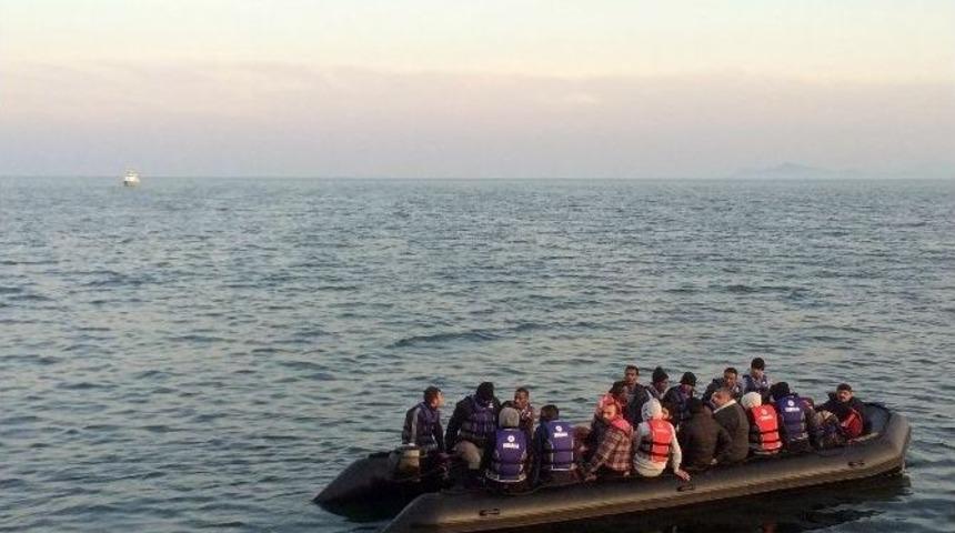 Enez A&ccedil;ıklarında G&ouml;&ccedil;men Operasyonu